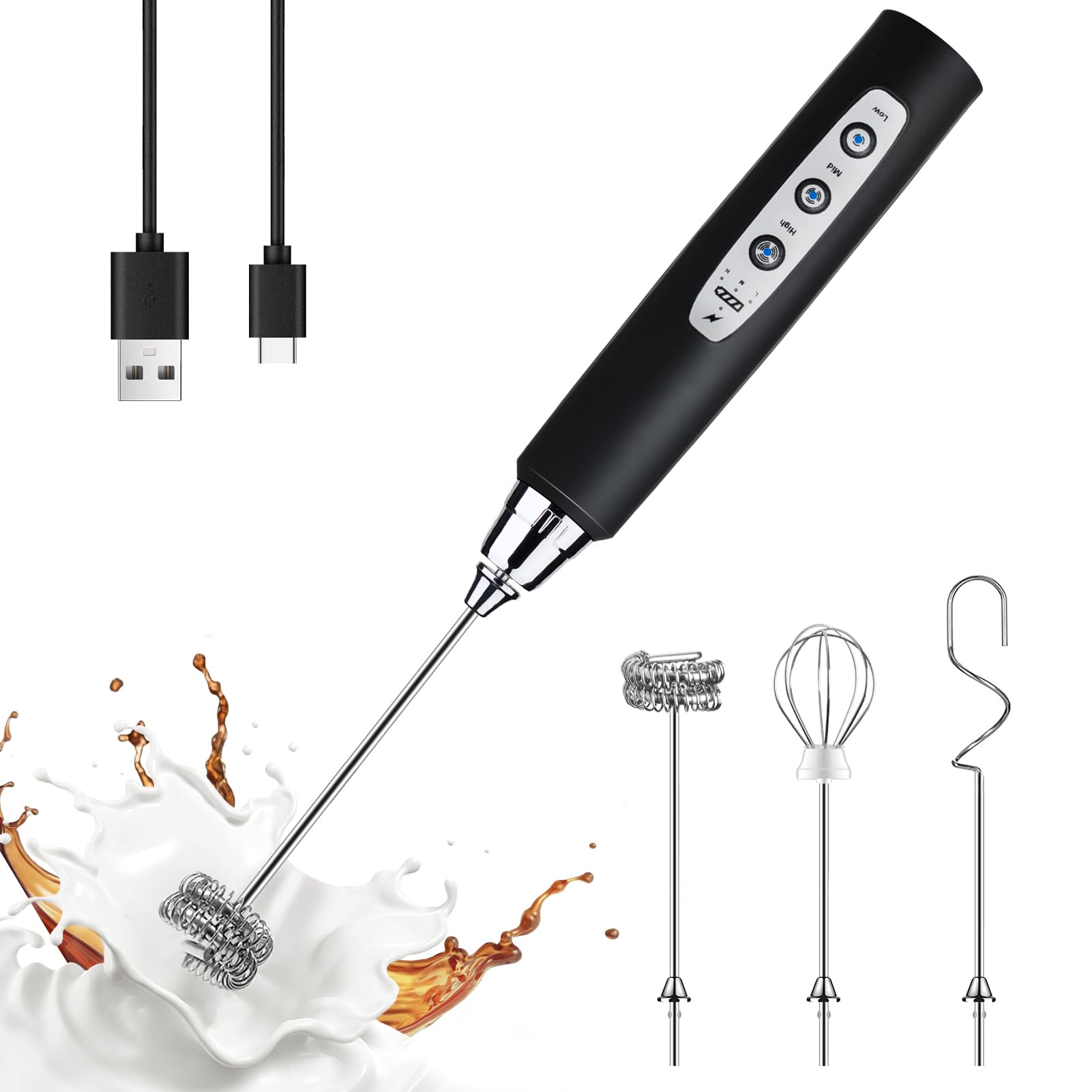 YUSWKO Milk Frother - Thumbnail 3