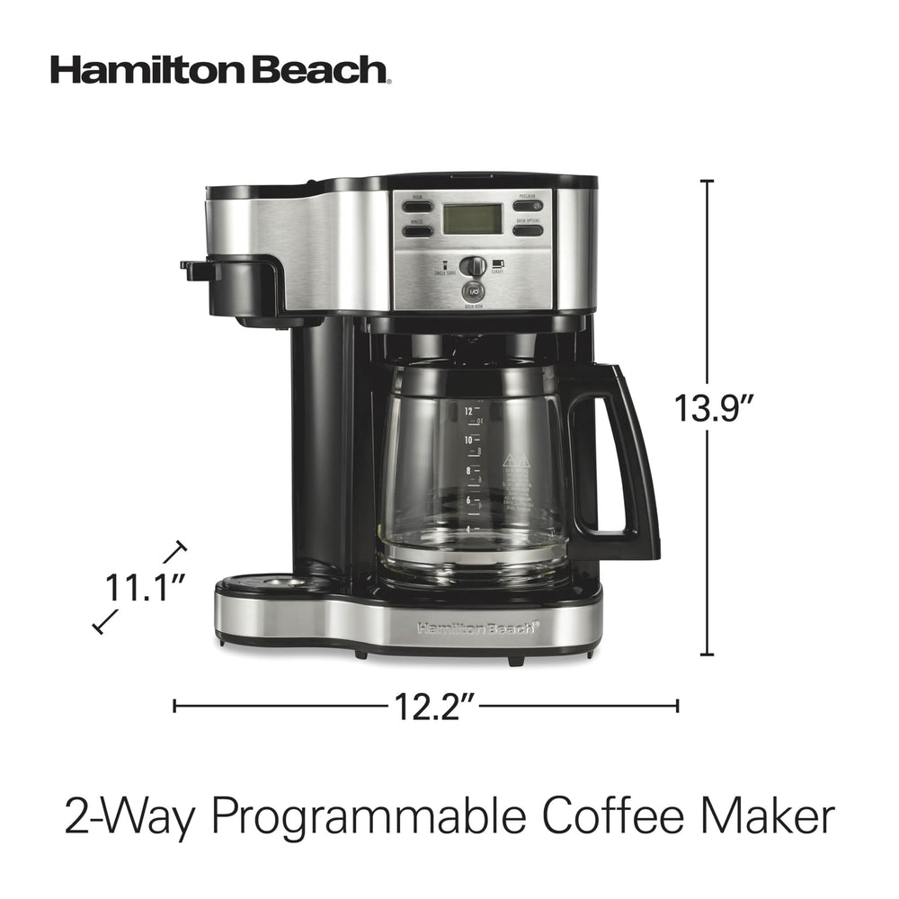 Hamilton Beach 2-Way Programmable Coffee Maker