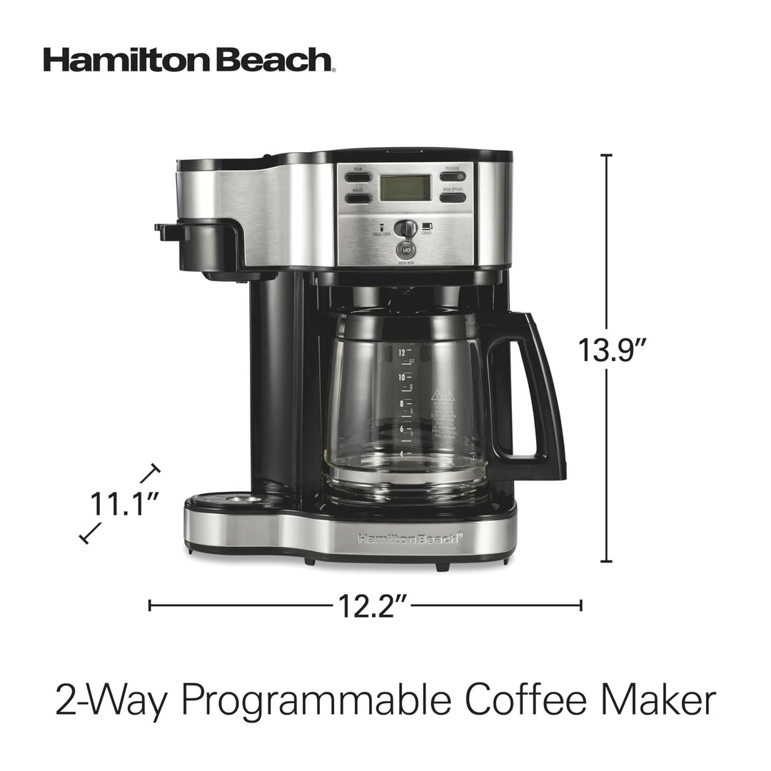 Hamilton Beach 2-Way Programmable Coffee Maker