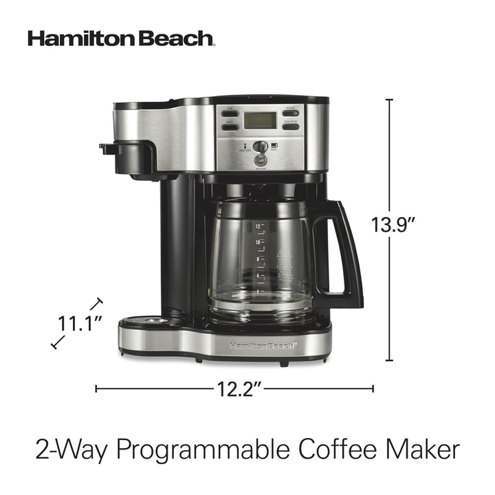 Hamilton Beach 2-Way Programmable Coffee Maker