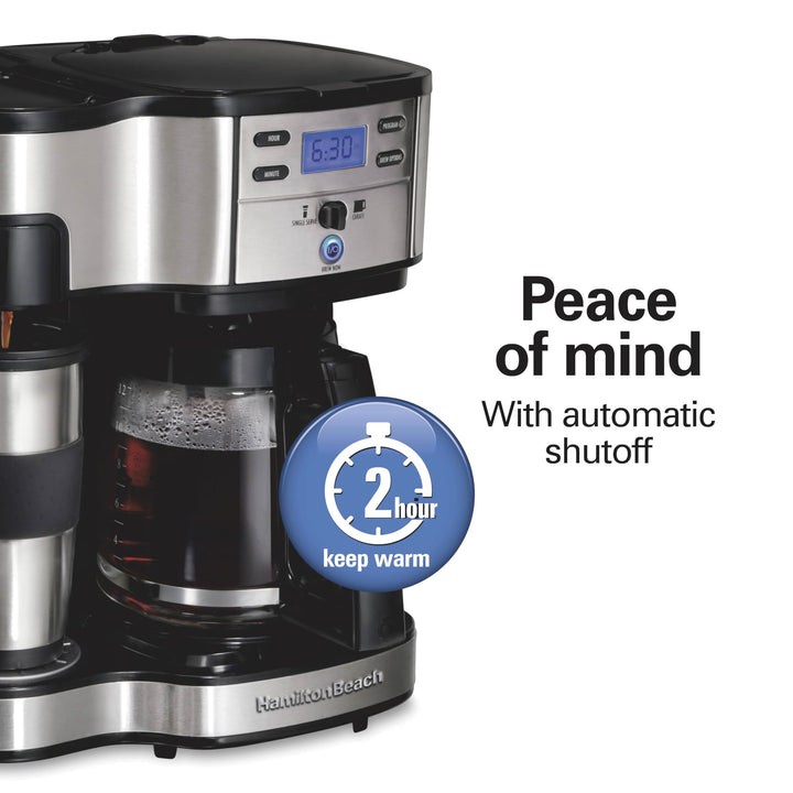 Hamilton Beach 2-Way Programmable Coffee Maker