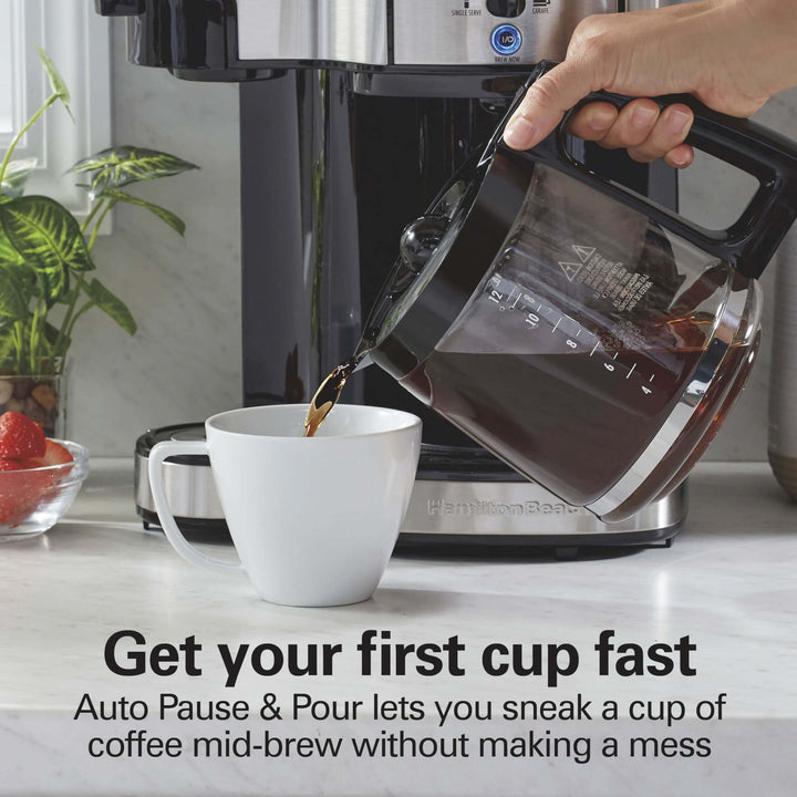 Hamilton Beach 2-Way Programmable Coffee Maker